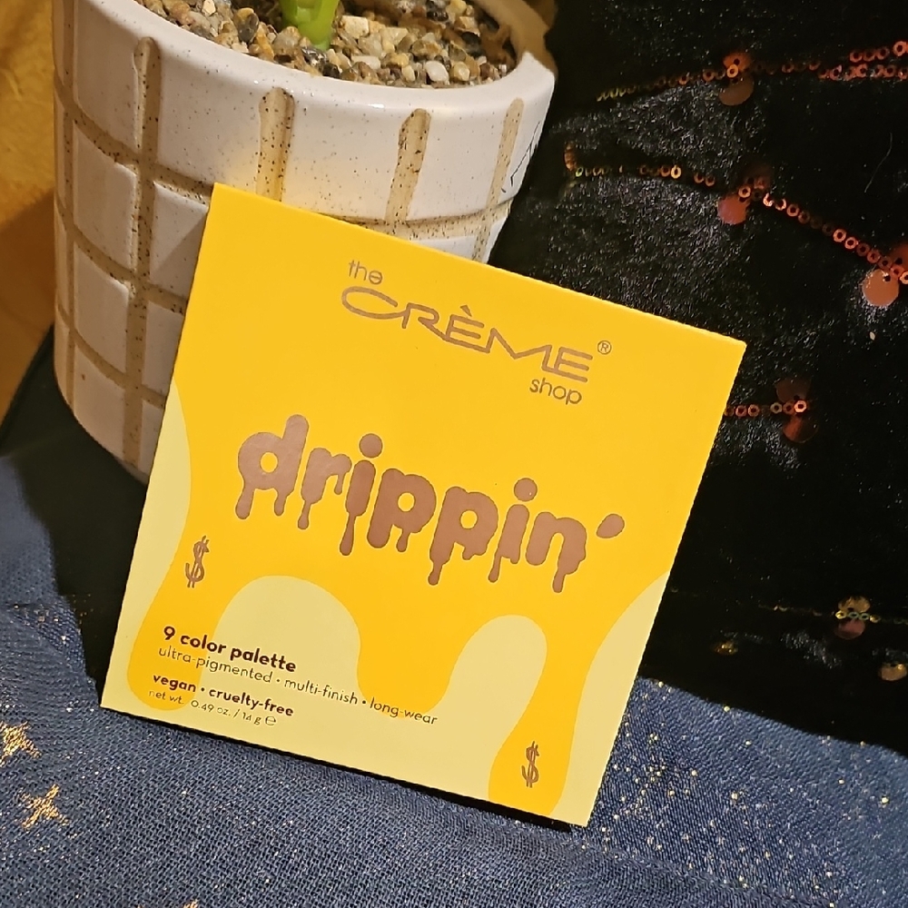 The Crème Shop Drippin' Eyeshadow Palette - Vibrant Shades